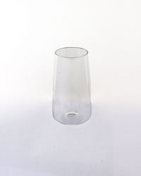 Tapered Hand-Blown Glass Tumbler - Clear - view 4 of 4