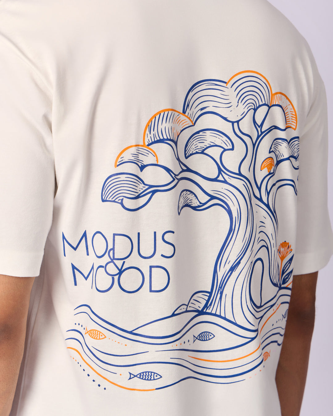 Men's MnM Limited Edition Graphic Cotton T-Shirt - White - view 3 of 7