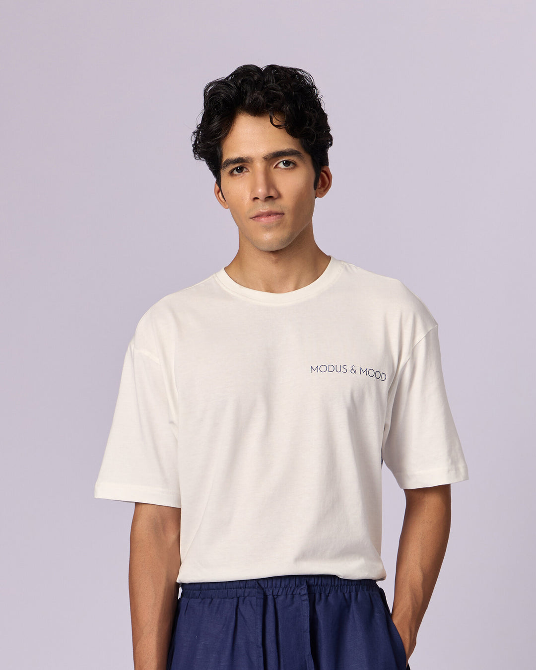 Men's MnM Limited Edition Graphic Cotton T-Shirt - White - view 7 of 7