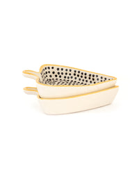 Triangle Ceramic Serving Dish - Speckled - view 4 of 5