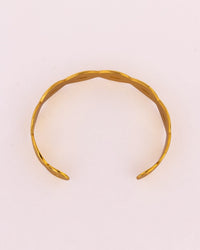 Twisted Rope Anti-Tarnish Cuff Bracelet - view 3 of 5