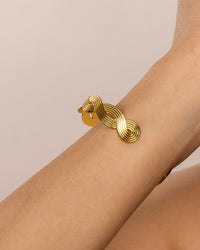 Twisted Rope Anti-Tarnish Cuff Bracelet - view 5 of 5