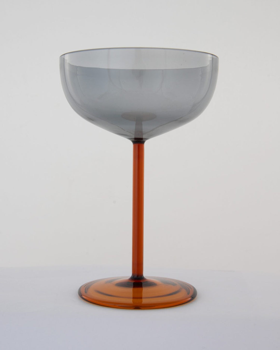 Two-Tone Coupe Cocktail Glass - Ash & Amber - view 2 of 5