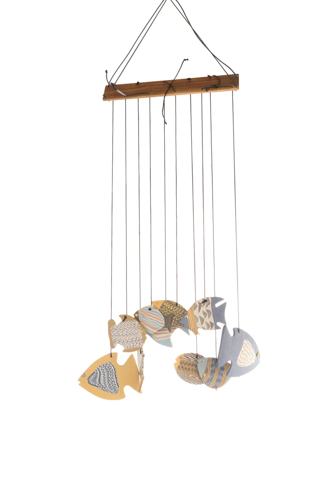 Seashell Nerikomi Ceramic Wind Chime - Large by Modus & Mood
